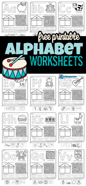 Check out these adorable and free printable alphabet worksheets, perfect for preschool, pre-k, kindergarten, and first grade students! Each engaging alphabet worksheet features a ABCs along with a variety of fun activities such as tracing letters, cutting and pasting beginning sounds clipart, and navigating letter recognition mazes. Download A to z alphabet worksheets pdf today and make learning the alphabet a delightful experience for your little ones!
