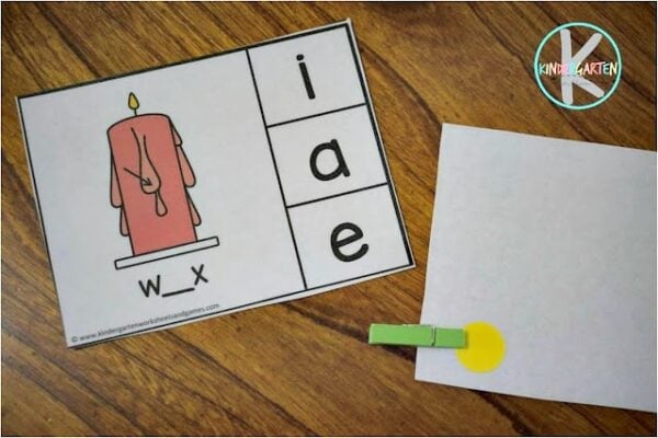 Short Vowel Activity