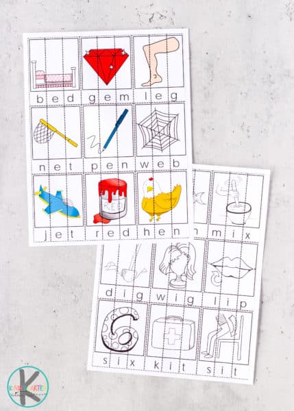 CVC Word Puzzles