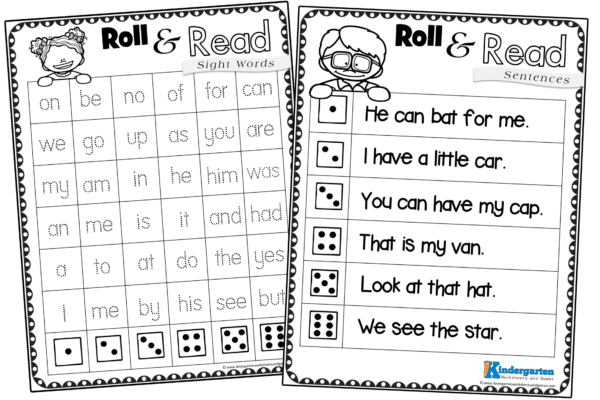 roll and write worksheet