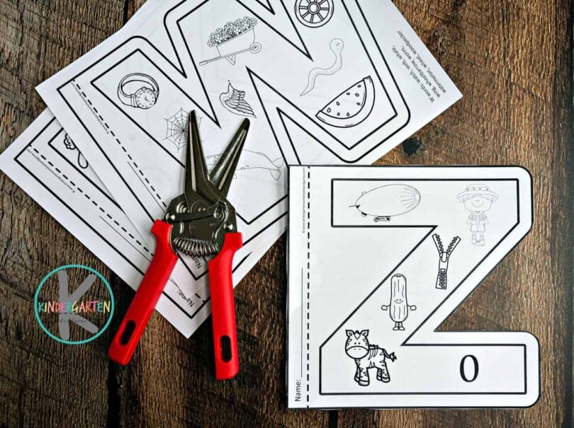 FREE Alphabet Coloring Pages