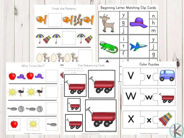 If you have kids learning the alphabet, check out this awesome pack of over 100 free abc worksheets filled with fun activities perfect for toddlers through kindergarten!