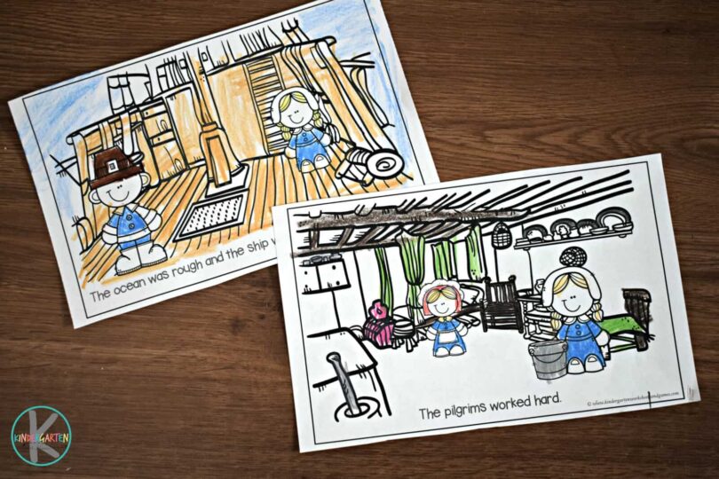 FREE The First Thanksgiving Book Printable