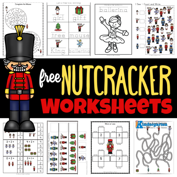 Get your kids excited about learning this holiday season with our free printable Nutcracker Worksheets, featuring over 55 pages of fun activities that help practice math, literacy, and more while celebrating the magic of December!