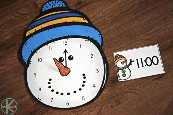 snowman-clock-practice