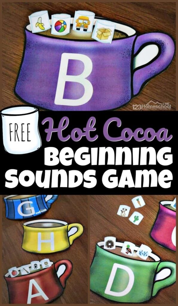 🔎 FREE Printable Begining Sound Crack the Code Worksheet