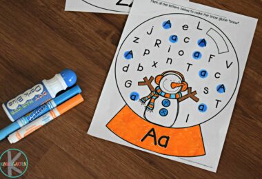 FREE Printable Kindergarten Literacy Worksheets and Activities