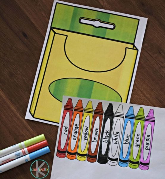 Crayon Craft | The Crayon Box | The Day the Crayons Quit Craft