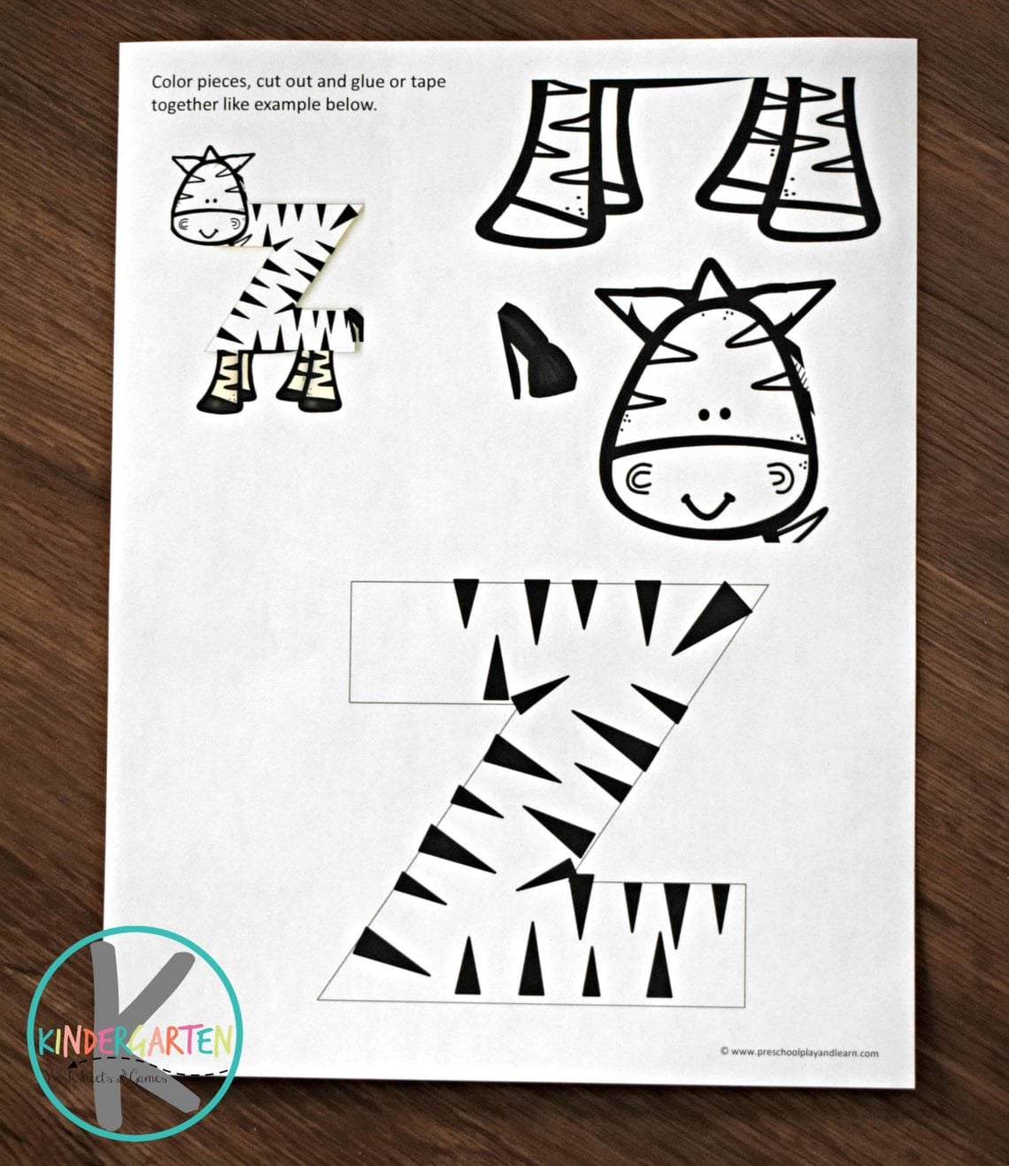 FREE Printable Lowercase Alphabet Crafts
