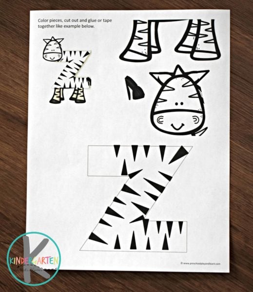 FREE Printable Lowercase Alphabet Crafts