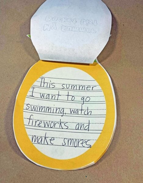 Summer creative writing prompts