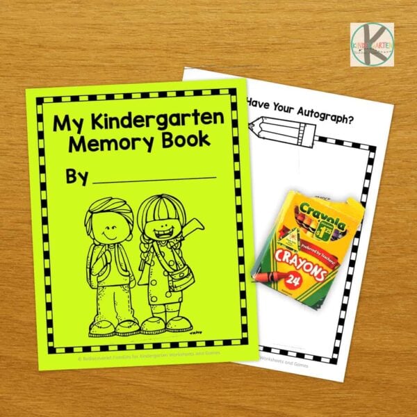 Kindergarten Memory Book