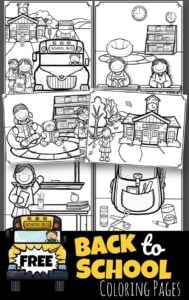 Back to School Coloring Pages