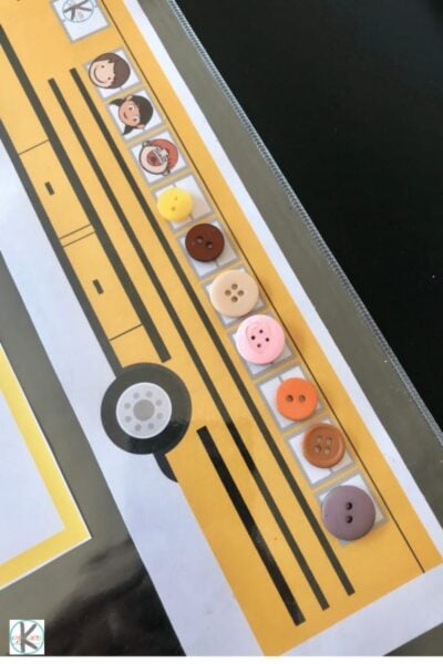 FREE School Bus Games - Counting to 10