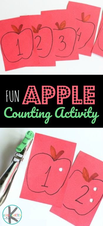 🍎 Hands-on Apple Counting Activity for Kids