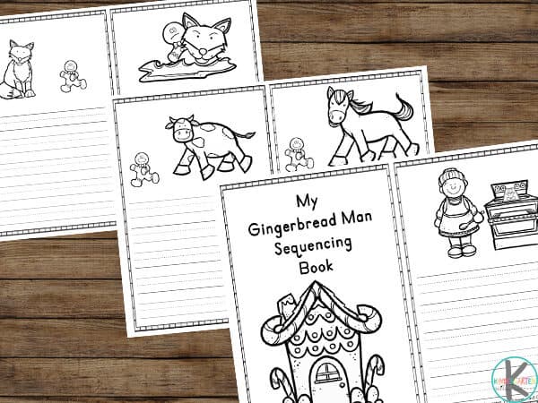 Gingerbread Man Worksheets