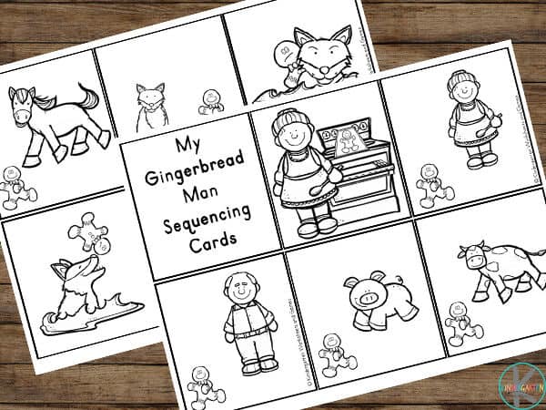 Printable Free Gingerbread Man Story Printable Pdf