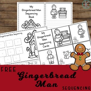 Gingerbread man Sequencing