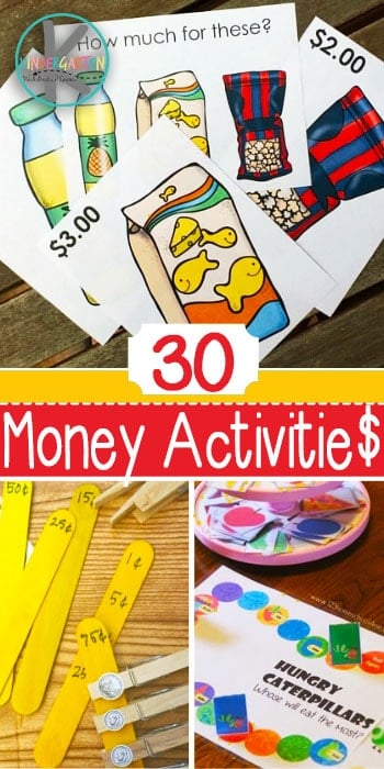 30 Kindergarten Money Activities