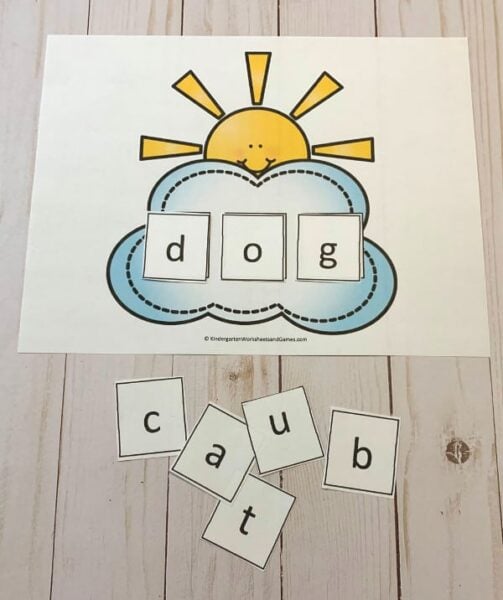 cvc word games