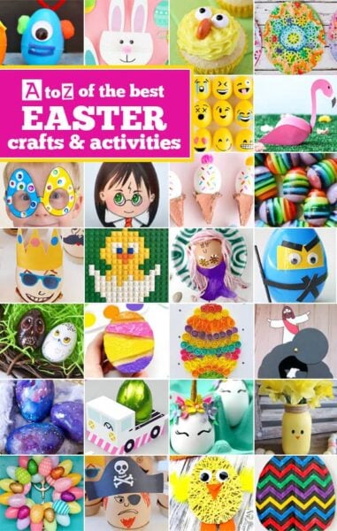 Happy Storm Easter Crafts for Kids 48 Sets Easter Scratch Arts and