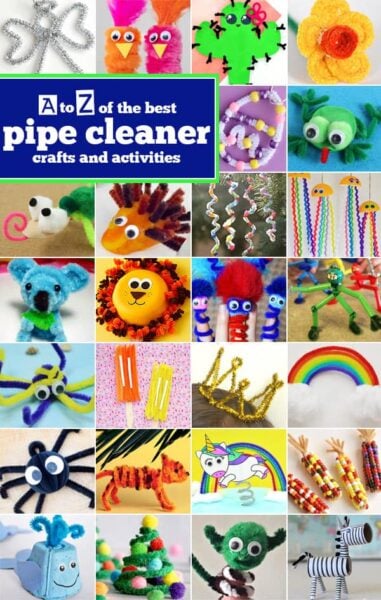 20 Fun Pipe Cleaner Crafts for Kids - Craftulate