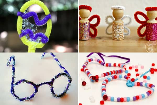 100 Pipe Cleaner Crafts from A to Z