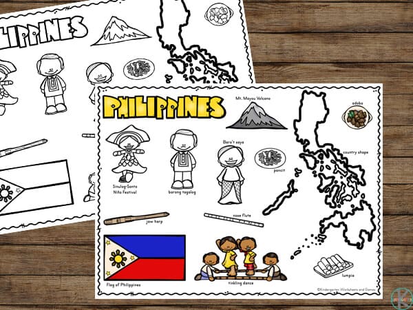 FREE Philippines Coloring Pages