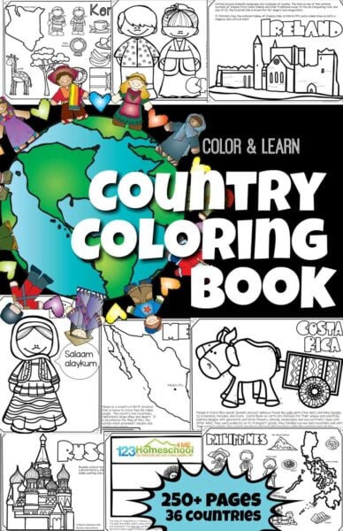 🦅 FREE Printable President Coloring Pages w/ Interesting Facts