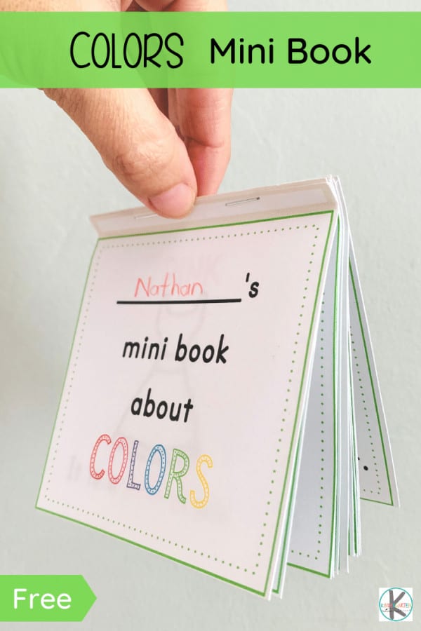 FREE Printable Color Mini Book For Kids printable-mini-coloring-pages-derickropedwards