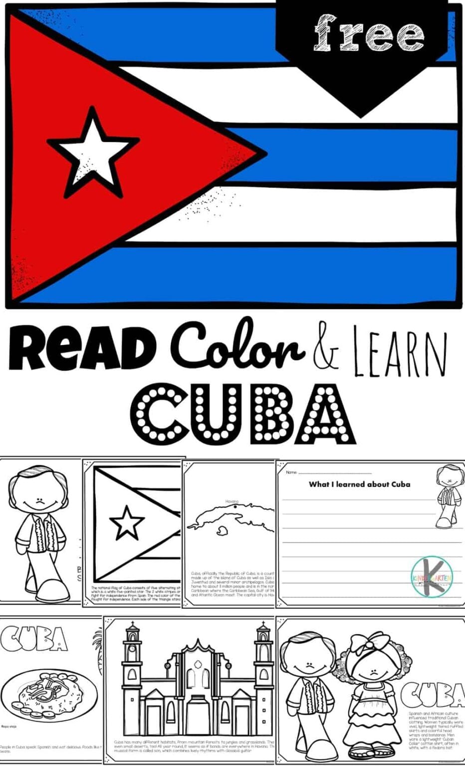 FREE Printable Spanish Colors Worksheet for kindergarten