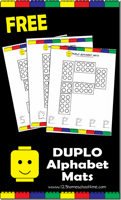 FREE Printable Learning Colors Lego BINGO Game for Kindergarten