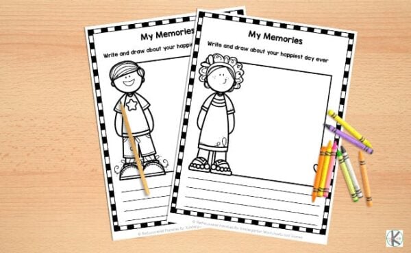 Free printable all about me worksheet