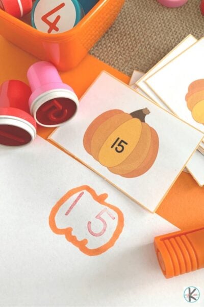 Number Stamps Activity