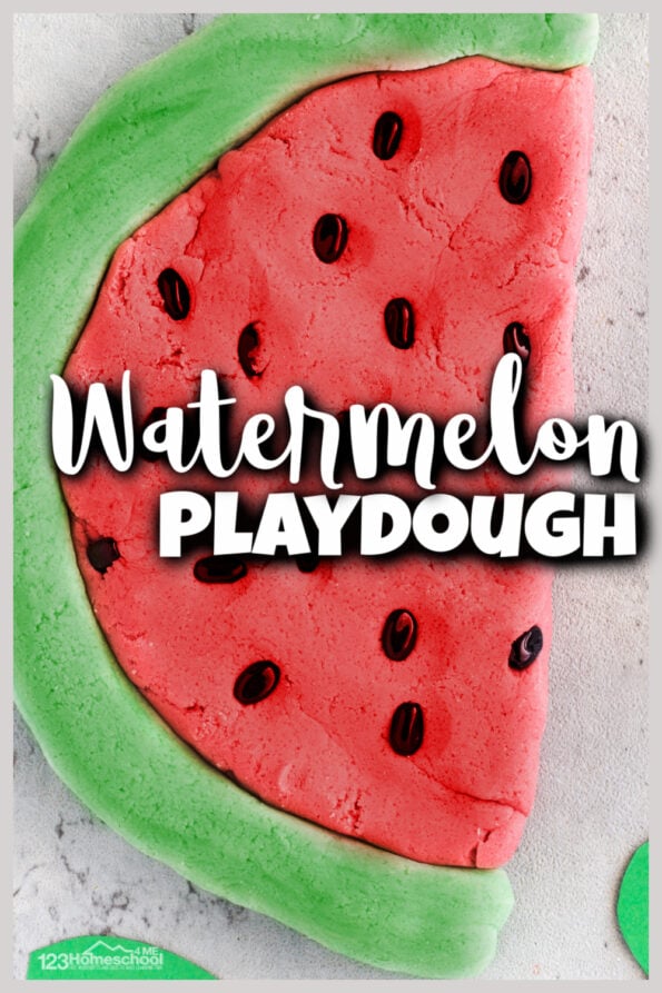 Watermelon Cut-and-Paste Sorting Letters and Numbers Activity