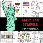🗽 FREE American Symbols Kindergarten Activity Sheets