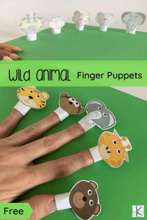Wild Animals Finger Puppets vrogue.co