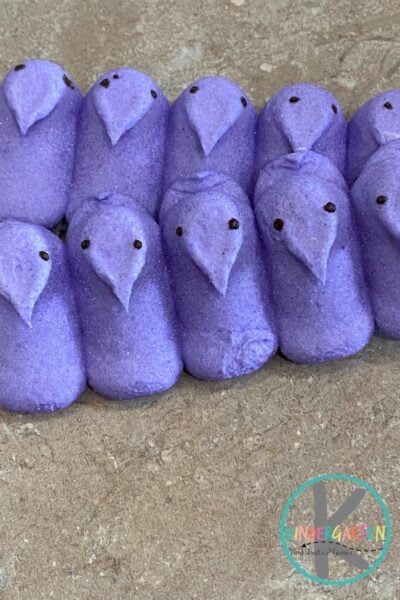 Easter peep activity for kids