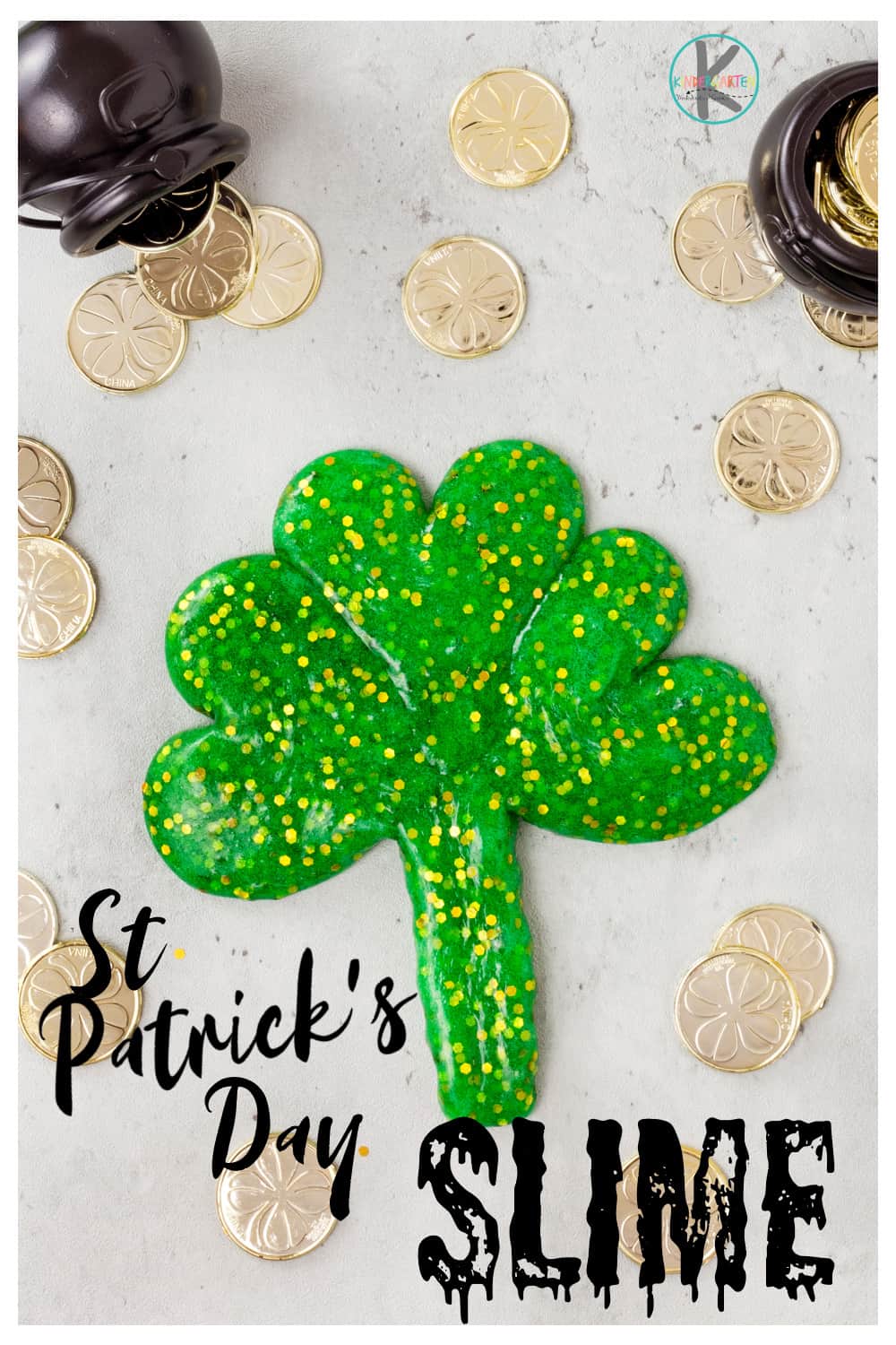 St Patricks Day Slime Activity for Kids