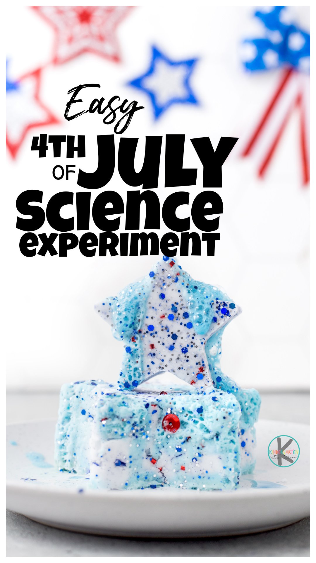 🦅 Stars "Bursting" 4th of July Science Experiments