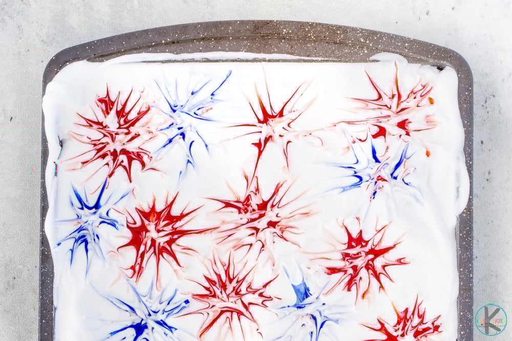 🗽 Shaving Cream Fireworks Paintings FUN Summer or 4th of July Craft