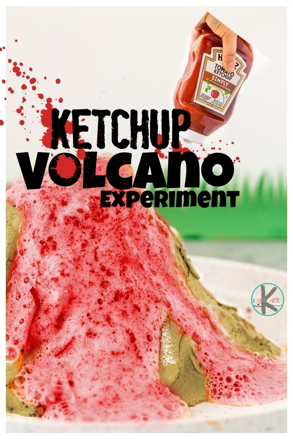 🌋 Ketchup Volcano Science Experiment