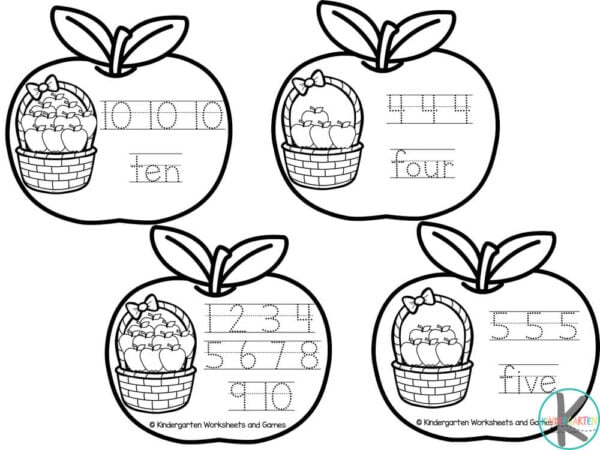 Apple Worksheets