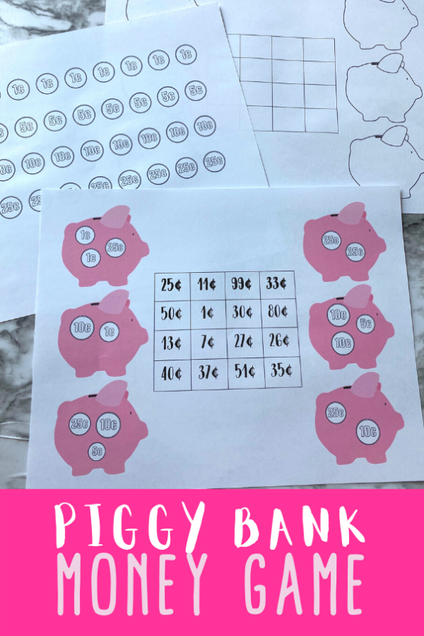 FREE Piggy Bank Money Game for Kids