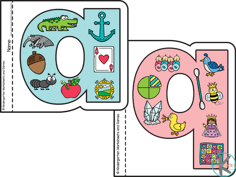 FREE Printable Lowercase Alphabet Coloring Pages