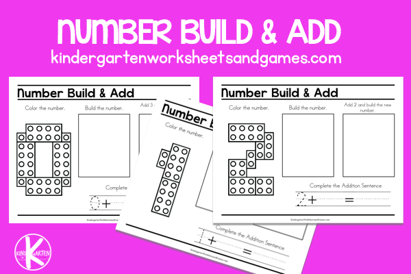 Getting comfortable with numbers is half the battle when it comes to children who have math anxiety or just a little intimidated by math. One way to give your child that opportunity is to provide engaging activities that reinforce number skills. Number Build and Add Lego Mats are one tool to add to your fun math toolbox. This lego printable works on both number recognition and as a counting manipulative to work with addition activities for kindergarten.