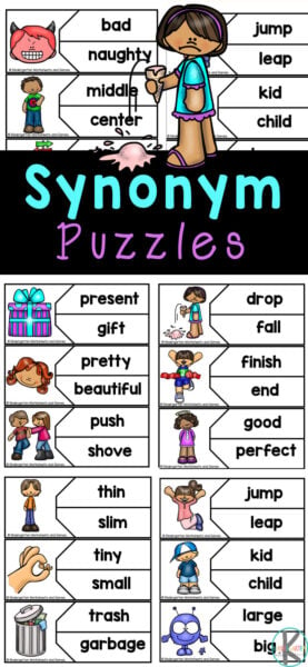 5 Fun Vocabulary Ideas For Synonyms And Antonyms Your Kids Will Love