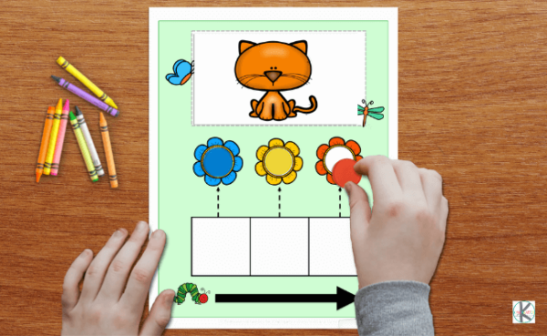 Phoneme segmentation word list