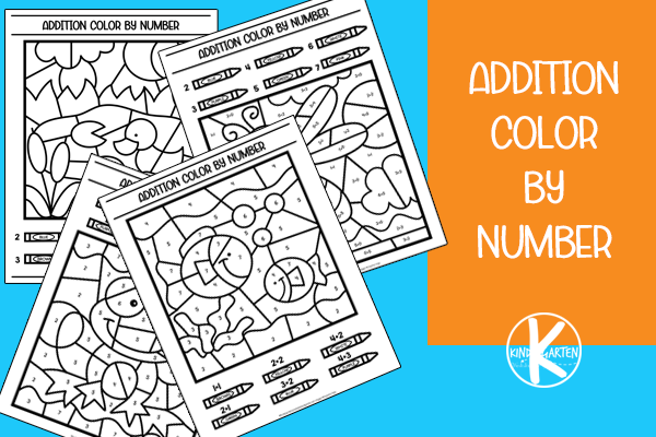 Spring Color by Number Printable