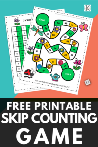 FREE Printable Polar Animals Skip Counting Worksheets